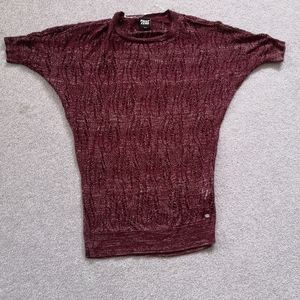 Point Zero by Nicole Benisti Lace Knit Metallic